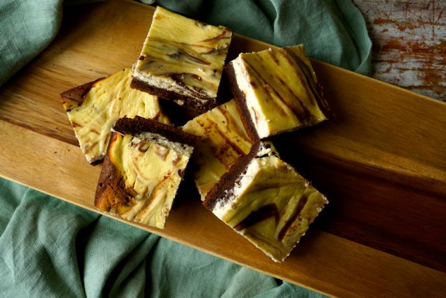 Marbled Cheesecake Brownies