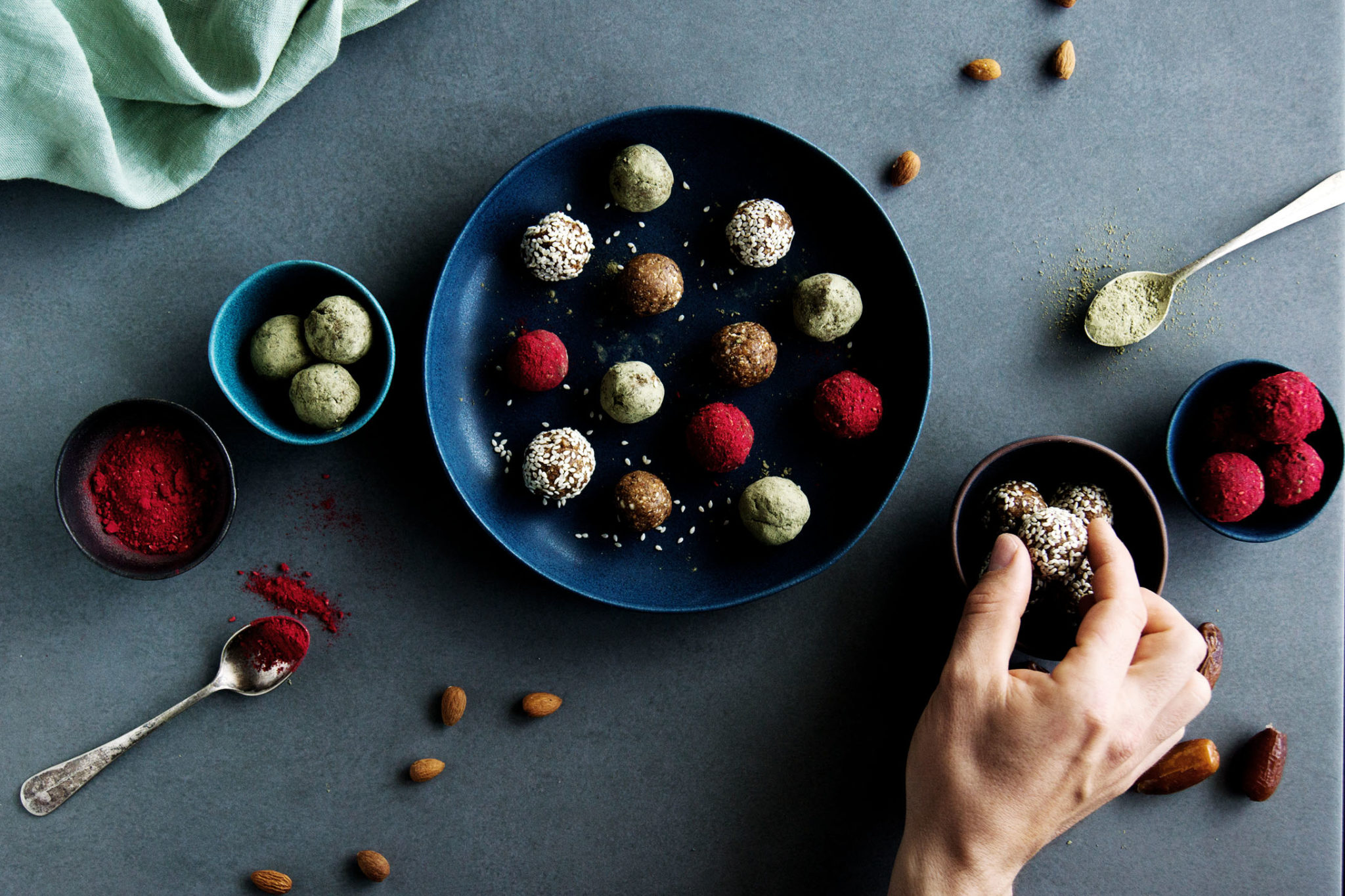 Snacking on these superfood energy bliss balls