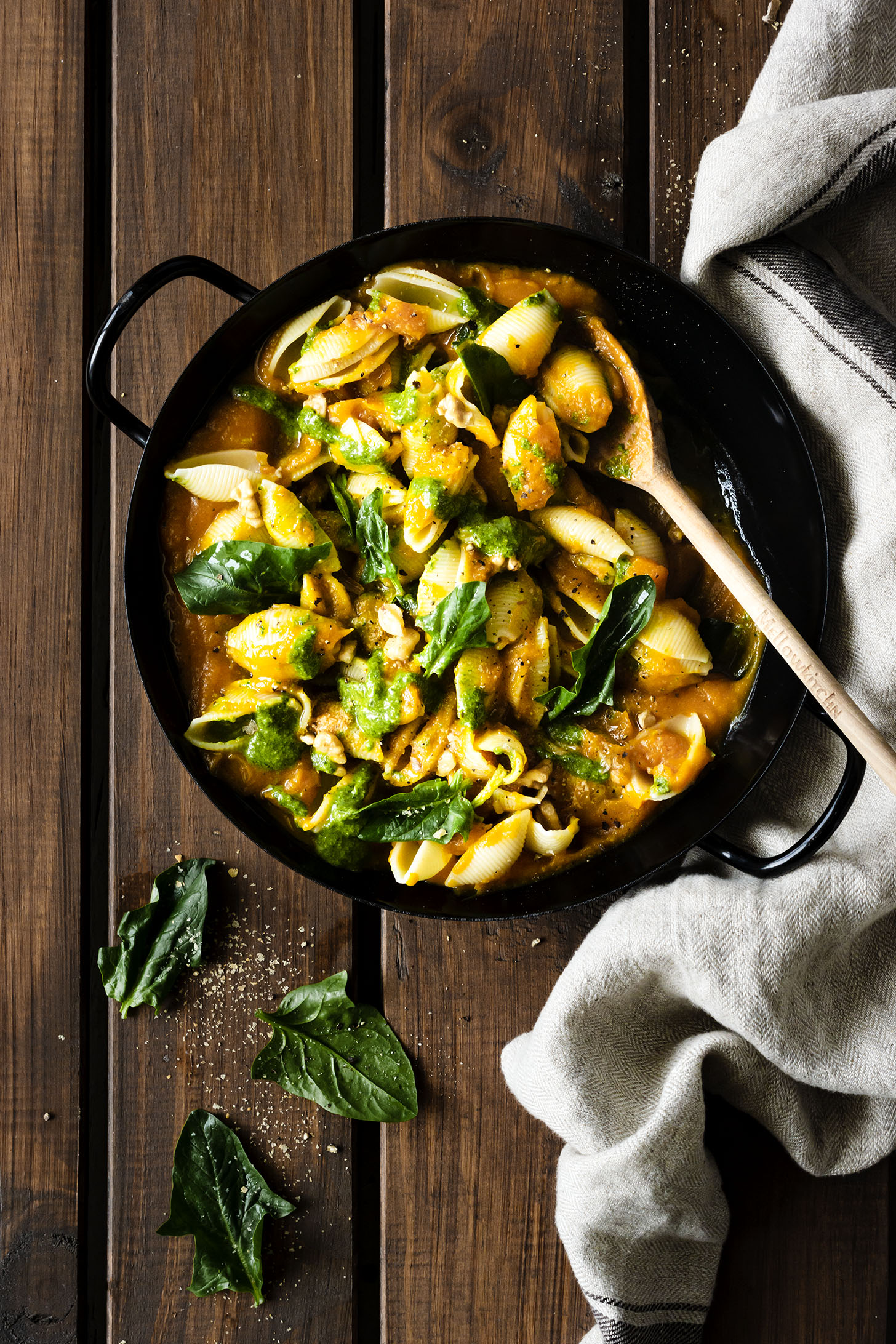 Extra-creamy Vegan Butternut Squash Pasta ⋆ The Mellow Kitchn