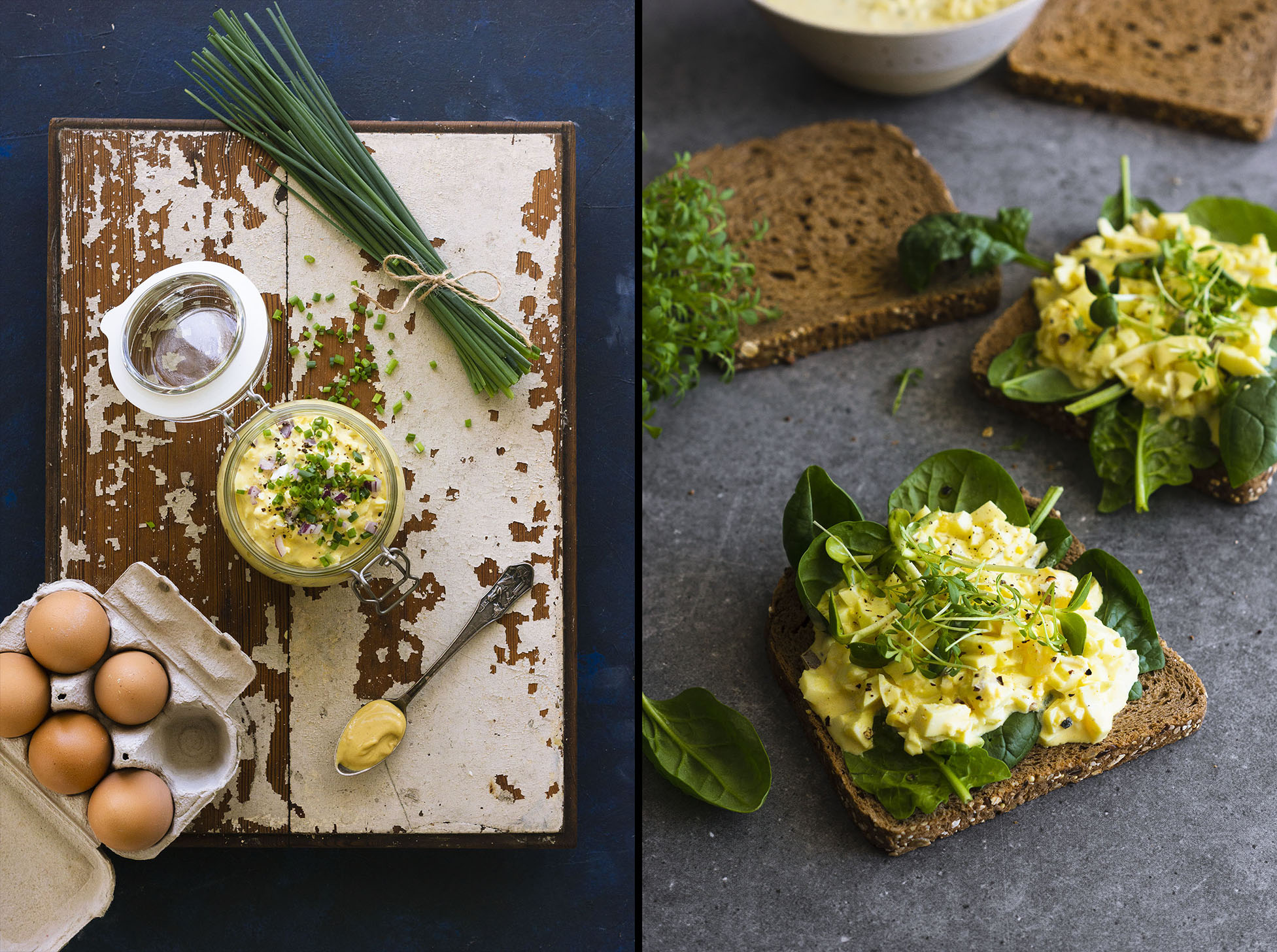 Easy Turmeric Egg Salad