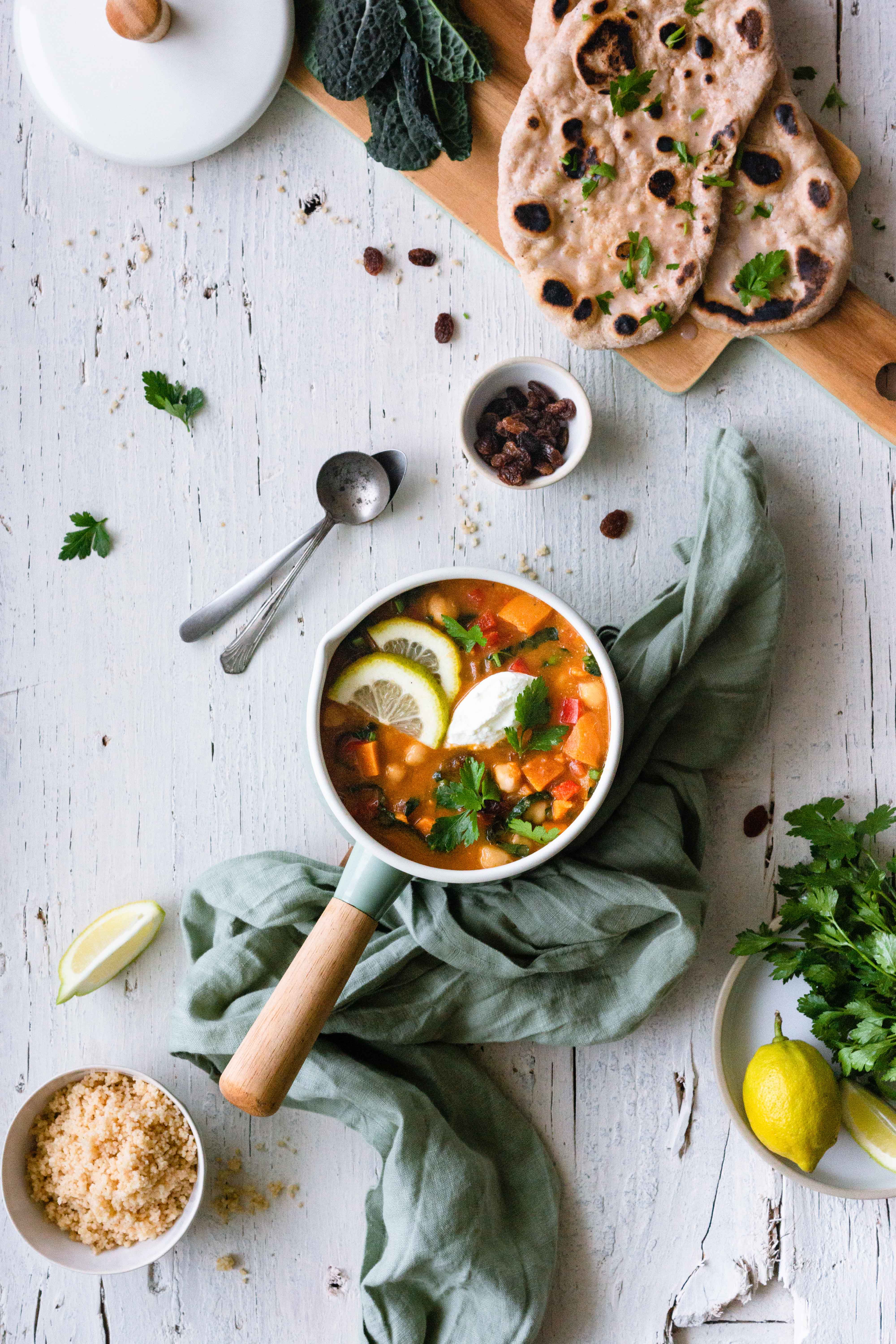 Vegan Moroccan Sweet Potato Stew ⋆ The Mellow Kitchn