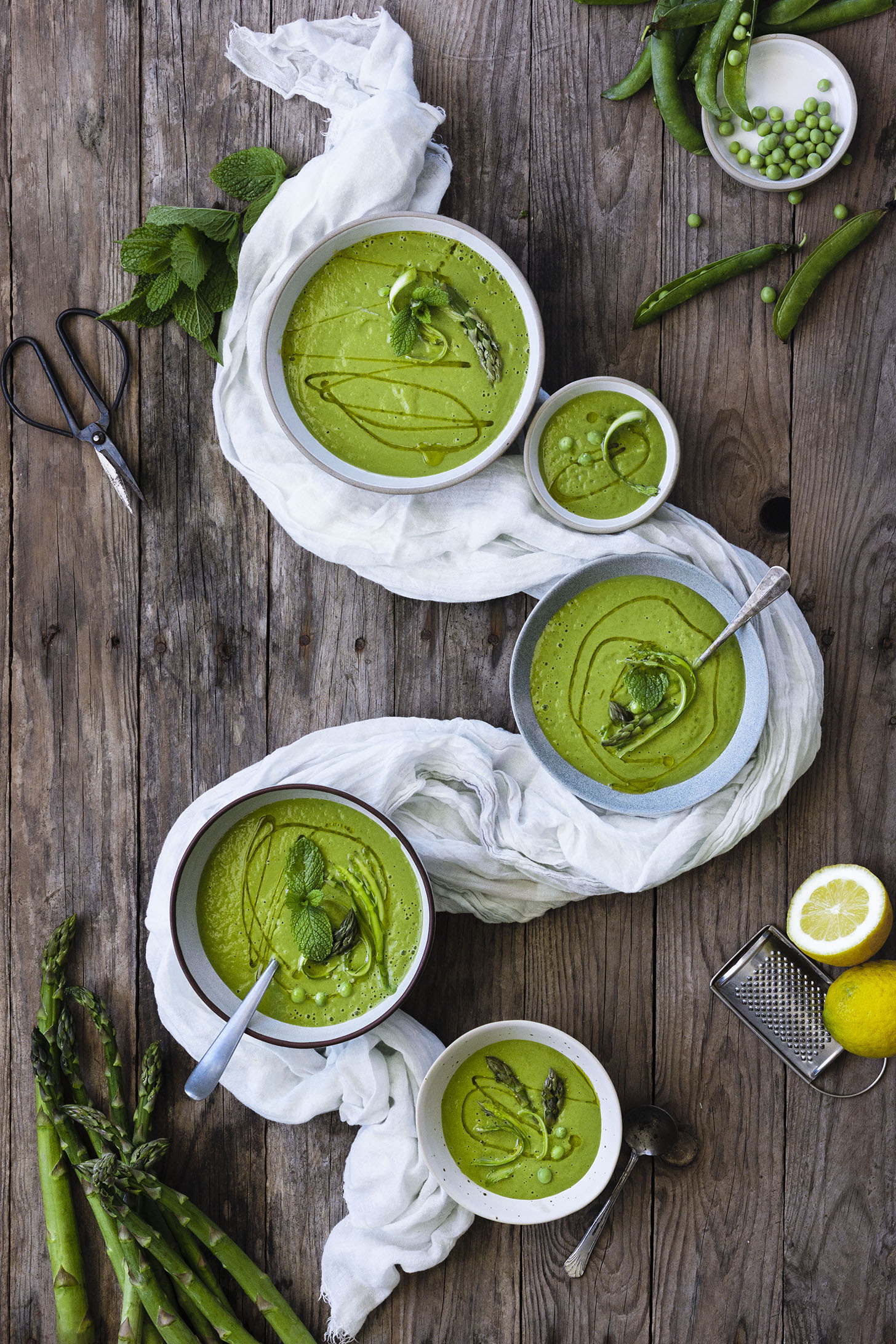 Green Asparagus Soup ⋆ The Mellow Kitchn
