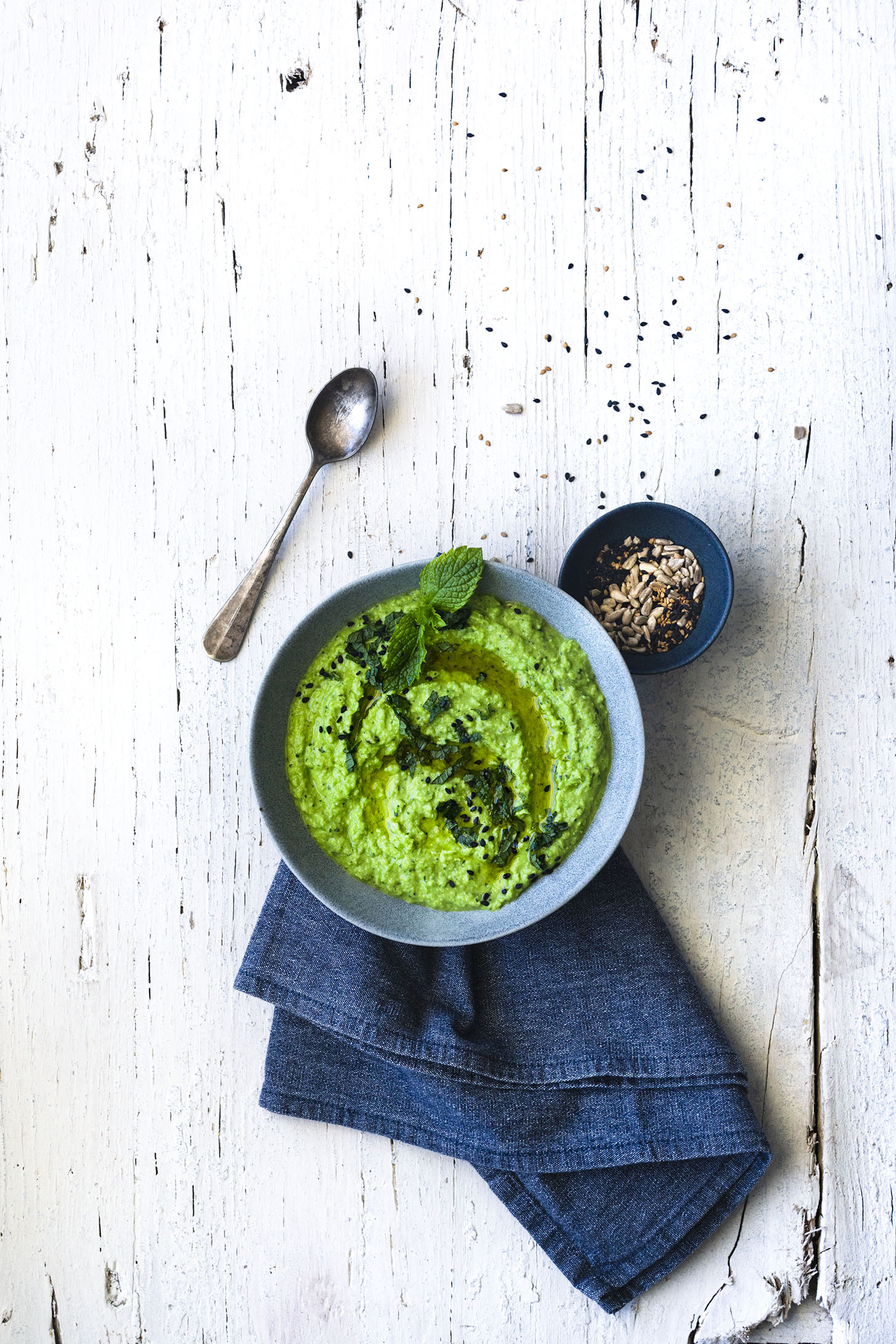 Green Pea Hummus ⋆ The Mellow Kitchn
